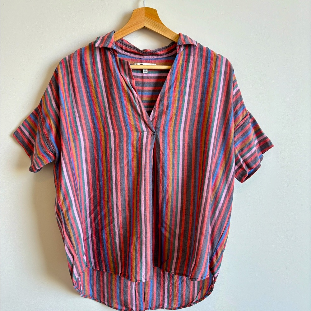 Madewell Colorful Striped Tunic